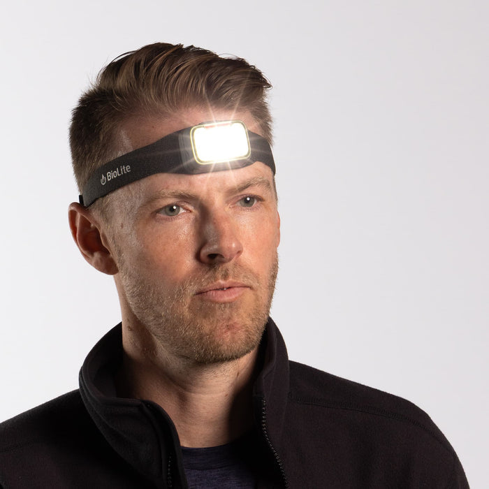 Biolite Range 500 USB-C Fast Charging Headlamp - Midnight Grey