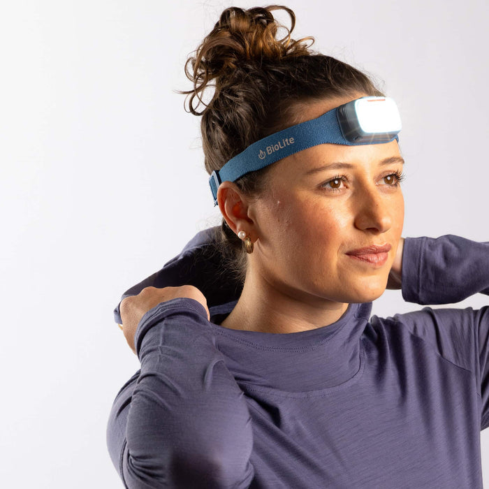 Biolite Range 500 USB-C Fast Charging Headlamp - Slate Blue