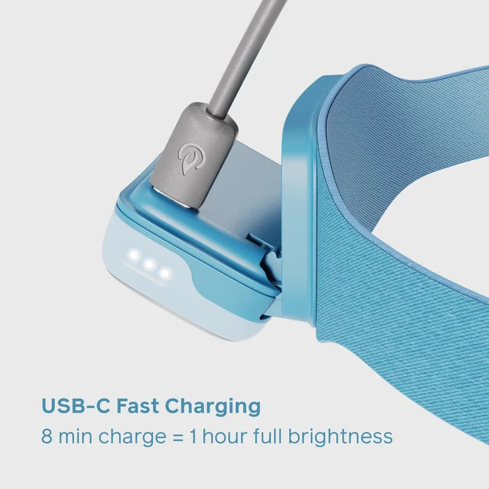 Biolite Range 500 USB-C Fast Charging Headlamp - Slate Blue