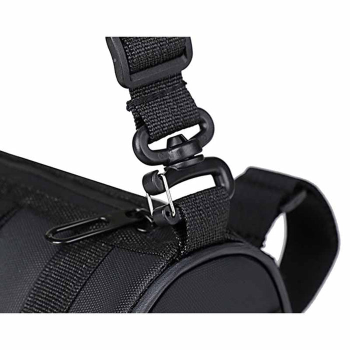 Black Handle Bar Barrel Bag - Inlinex