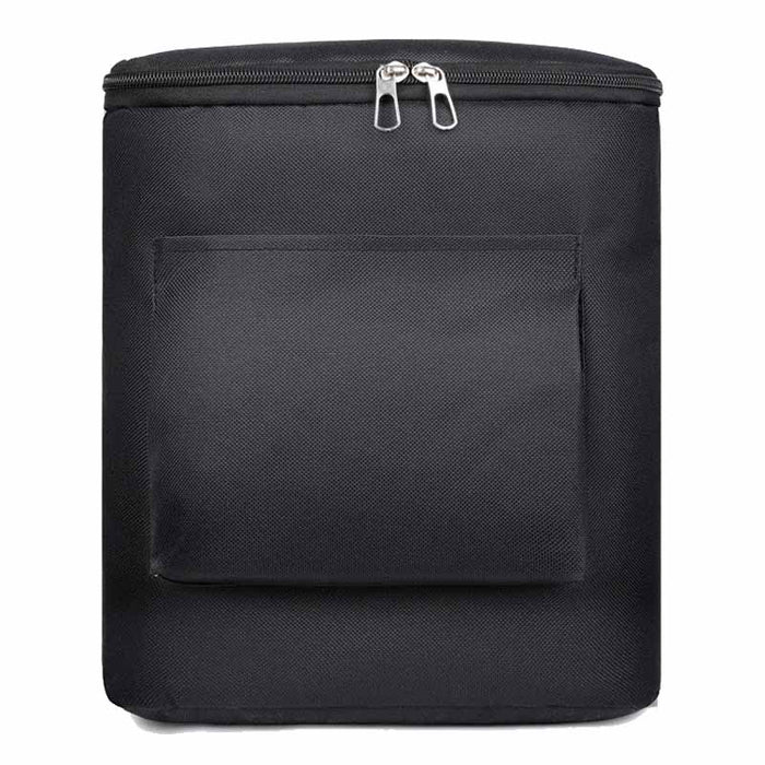 Black Handle Bar Basket Bag - Inlinex