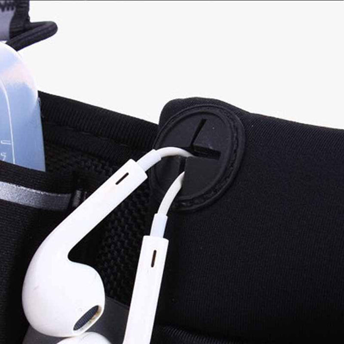 Black Skating Hydrate Waist Bag - Inlinex