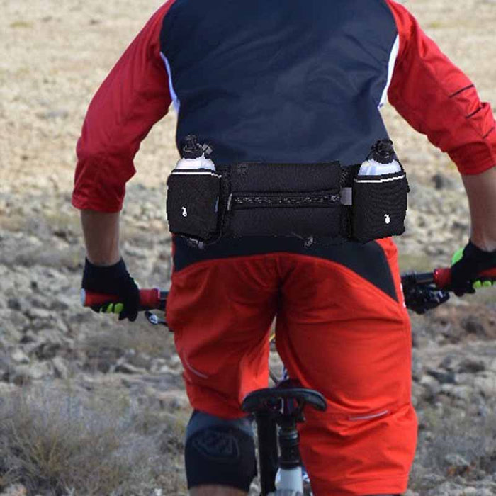 Black Skating Hydrate Waist Bag - Inlinex