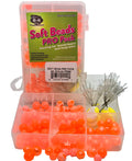 BnR Tackle Soft Bead Alaska Chum/Pink Pro Pack Alaska Chum/Pink