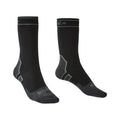 Bridgedale Men's StormSock Lightweight Waterproof Boot Socks - Black