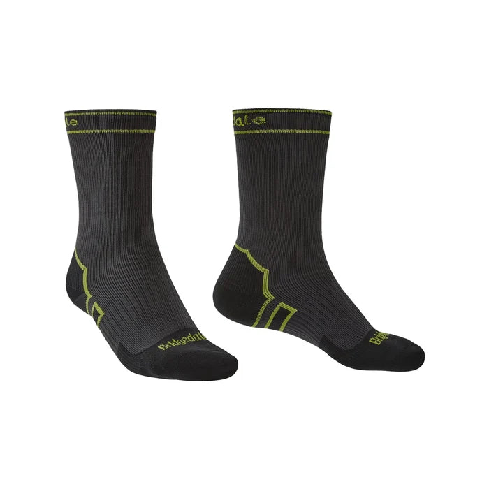 Bridgedale Men's StormSock Lightweight Waterproof Boot Socks - Dark Grey