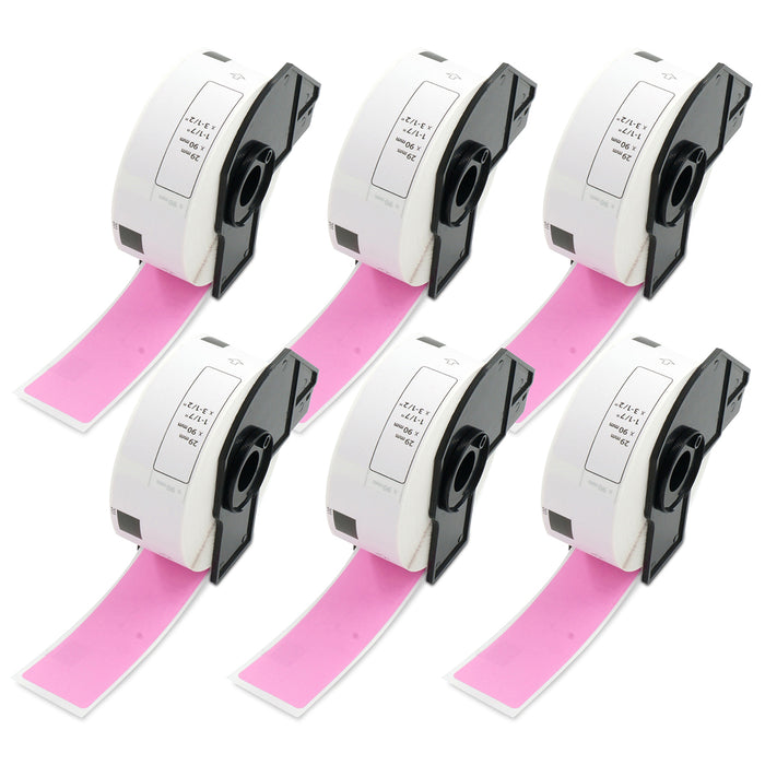 Brother DK-1201 Pink Address Labels