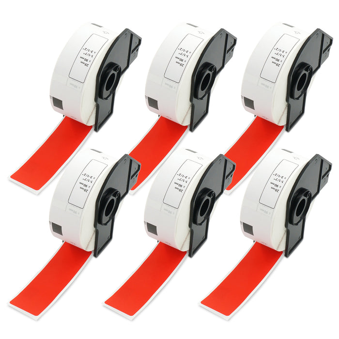 Brother DK-1201 Red Address Labels