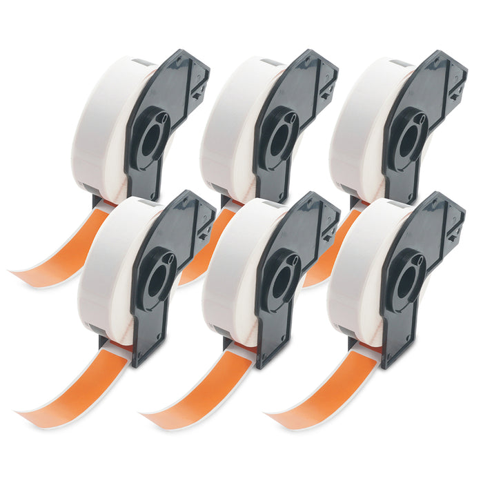 Brother DK-1203 Orange File Folder Labels