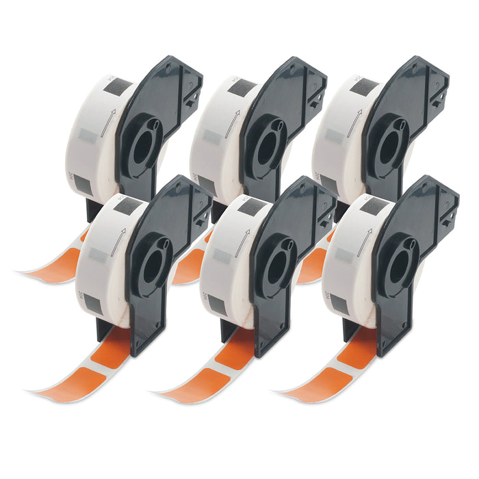 Brother DK-1204 Compatible Color Address Labels 0.66" x 2.1"