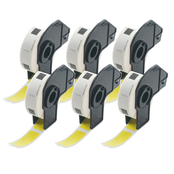 Brother DK-1204 Compatible Color Address Labels 0.66" x 2.1"
