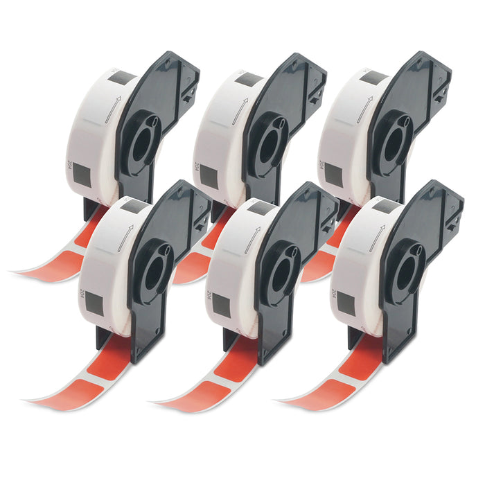 Brother DK-1204 Compatible Color Address Labels 0.66" x 2.1"