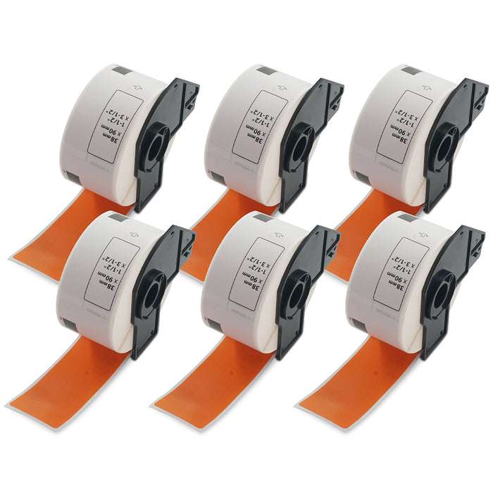Brother DK-1208 Compatible Color Large Address Labels 1.4" x 3.5"
