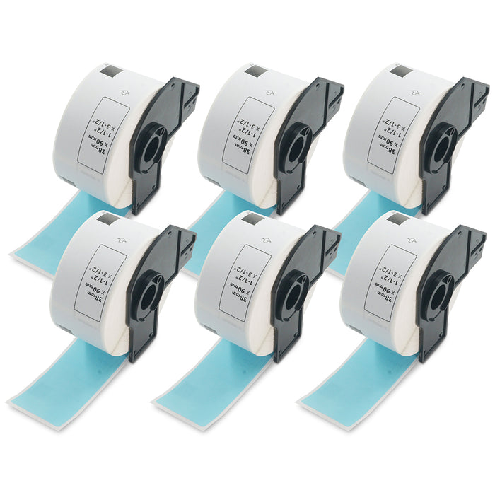 Brother DK-1208 Compatible Color Large Address Labels 1.4" x 3.5"