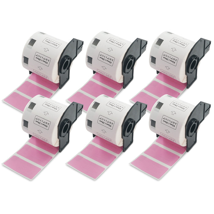 Brother DK-1209 Compatible Color Barcode Labels 2.4" x 1.1"