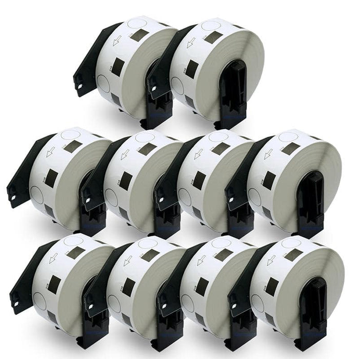 Betckey Brother DK-1218 Compatible Round Labels DK1218 Labels 0.94" in Dia
