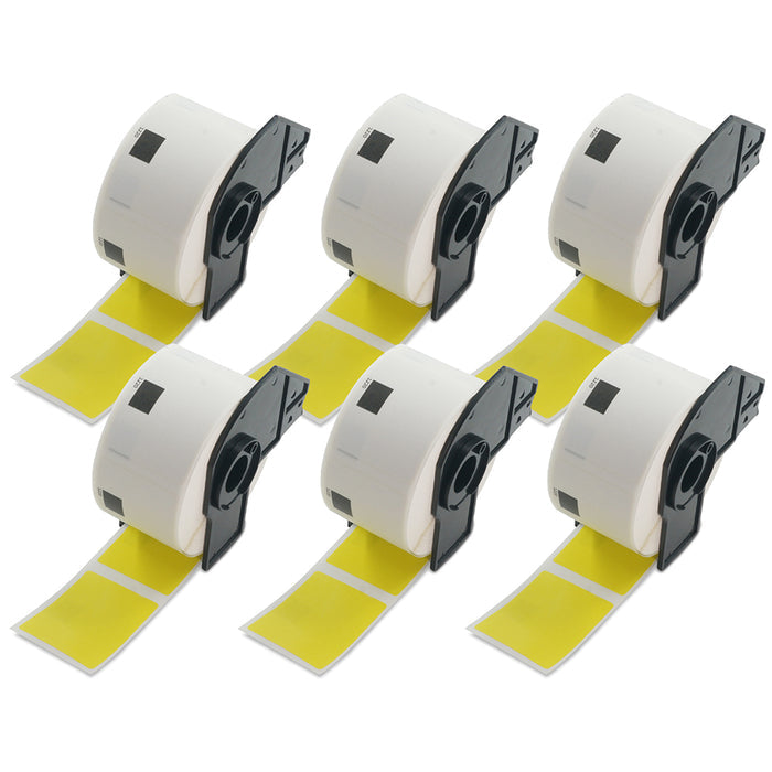 Brother DK-1220 Compatible Color Food Labels 1.5" x 1.8"