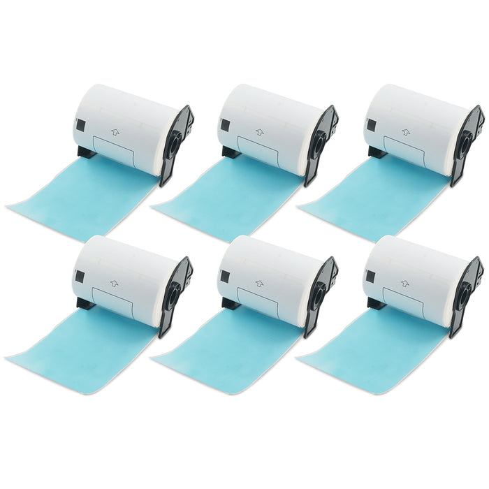 Brother DK-1241 - Light Blue 4" x 6" Shipping Label