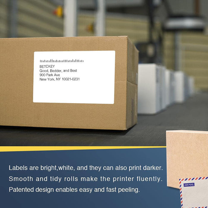 Betckey Brother DK-1241 Compatible Shipping Labels DK1241 Labels 4 in x 6 in