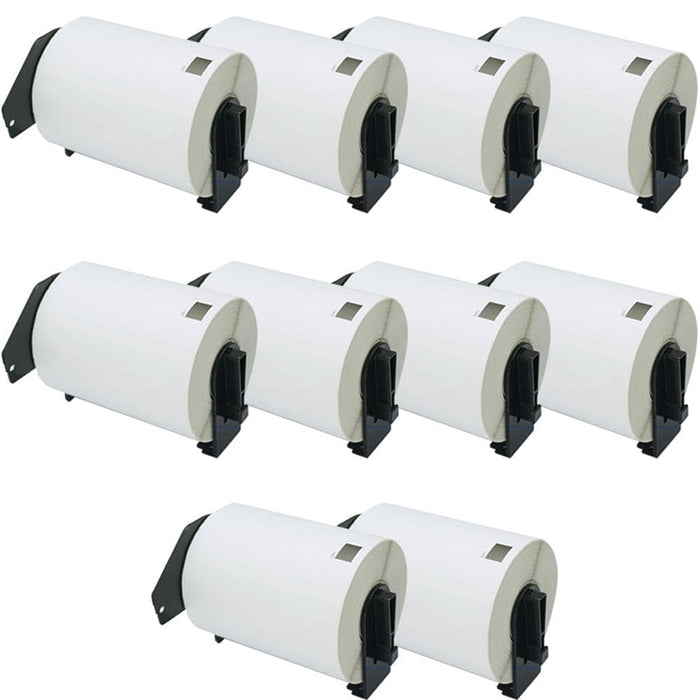 Betckey Brother DK-1247 Compatible Shipping Labels DK1247 Labels 4.07 in x 6.4 in