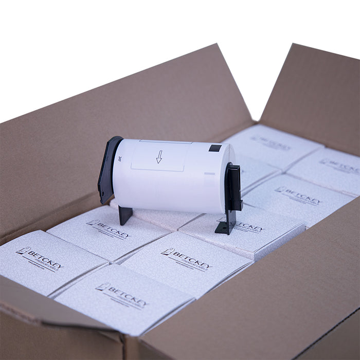 Betckey Brother DK-1247 Compatible Shipping Labels DK1247 Labels 4.07 in x 6.4 in