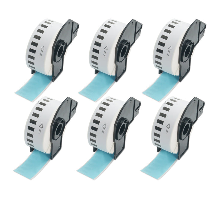 Brother DK-2210 Blue Continuous Labels