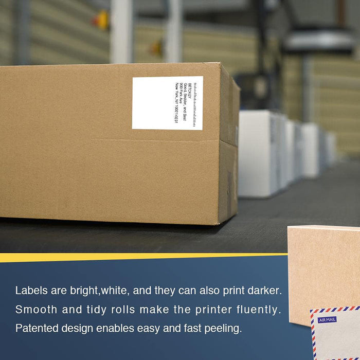 Betckey Brother DK-2212 Continuous Matte Film Labels DK2212 Labels 2.4 in x 50 ft