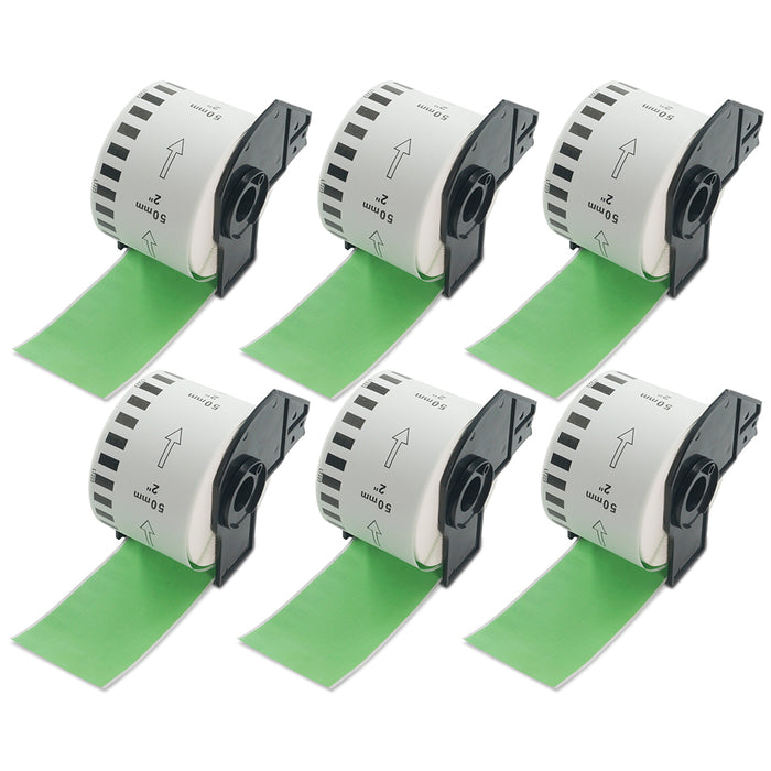 Brother DK-2223 Green Continuous Labels