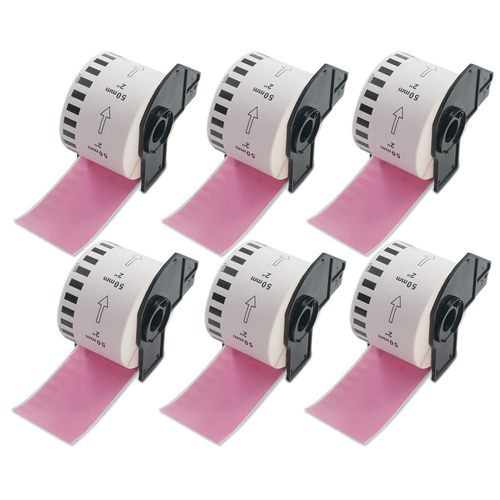 Brother DK-2223 Compatible Color Continuous Labels 2” x 100’