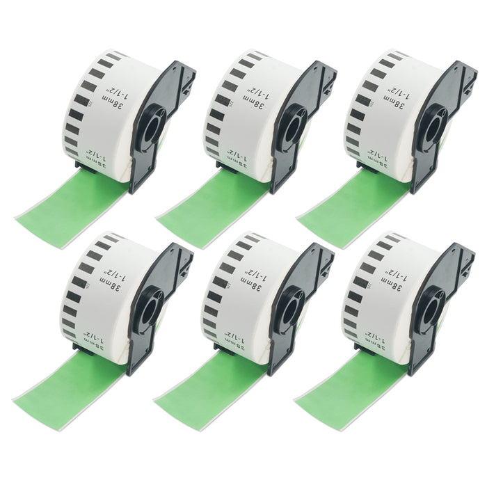 Brother DK-2225 green labels