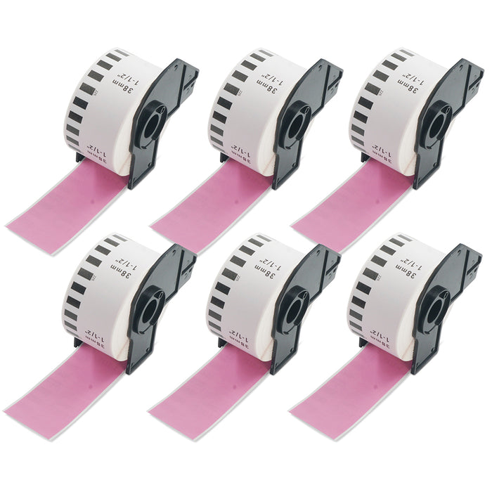 Brother DK-2225 Compatible Color Continuous Labels 1.4" x 100'