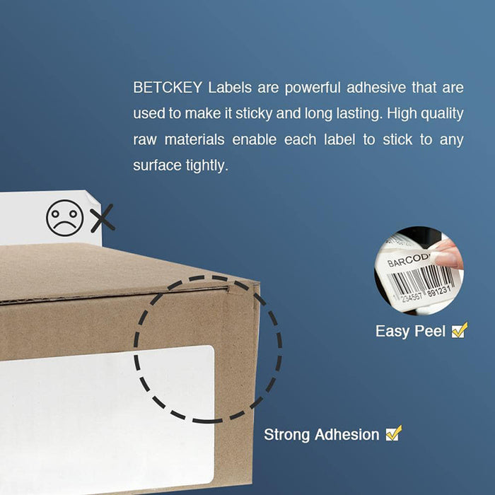 Brother DK-4205 Continuous Removable Labels DK4205 Labels 2-3/7" x 100'