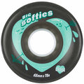 Chaya Big Softie Clear Black 65mm Quad Wheels - Inlinex