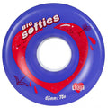 Chaya Big Softie Clear Purple 65mm Quad Wheels - Inlinex