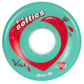 Chaya Big Softie Clear Teal 65mm Quad Wheels - Inlinex