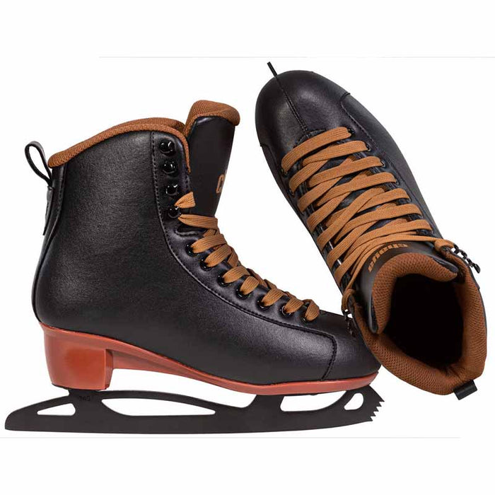 Chaya Merlot Black Ice Skates - Inlinex