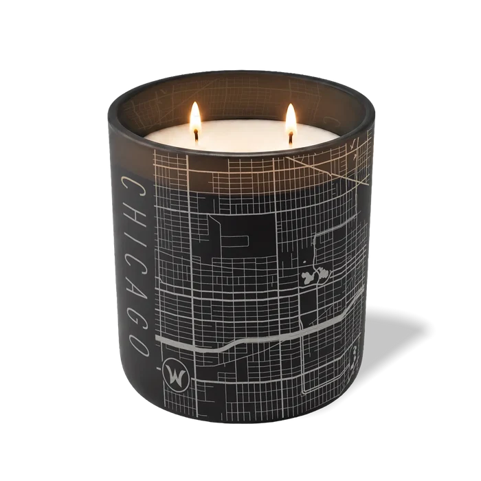 Chicago Map | 12 oz Candle