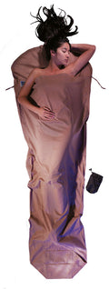 Cocoon Egyptian Cotton Mummy Sleeping Bag Liner - Khaki