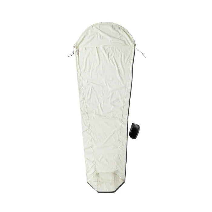Cocoon Egyptian Cotton Mummy Sleeping Bag Liner - Natural