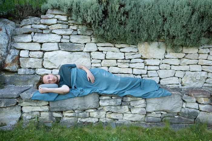 Cocoon Lyocell Travel Sheet - Eucalyptus Green