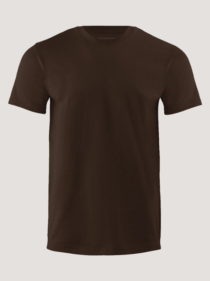 Men's Coffee heavyweight Tuff Tee t-shirt — Fresh Clean Threads