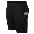 Compression Shorts with Pocket - Inlinex