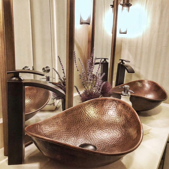 Confucius 19" Vessel Bathroom Sink