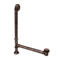 Copper Drain and Overflow Bathtub Kit
