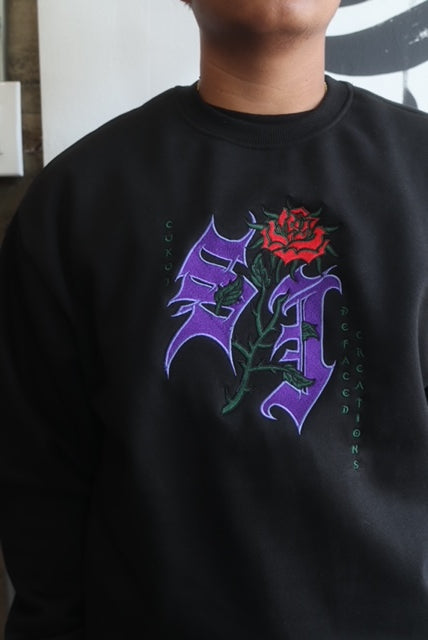 Defaced Creations x Cukui SJ - Oversized Crewneck