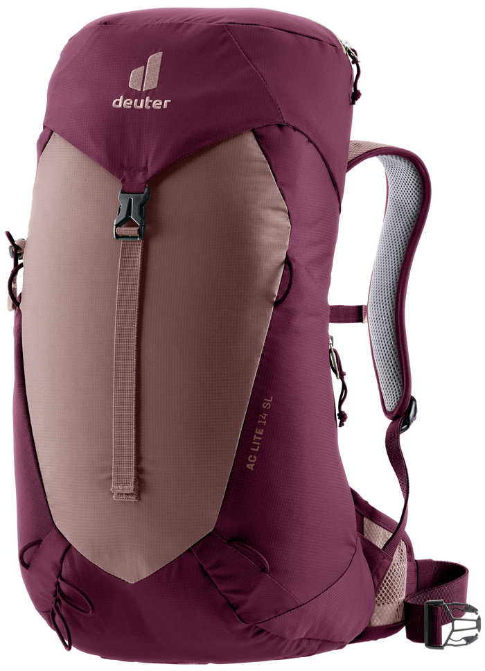 Deuter AC Lite 14 SL Women's Fit Lightweight Hiking Backpack - Ashrose Cassis