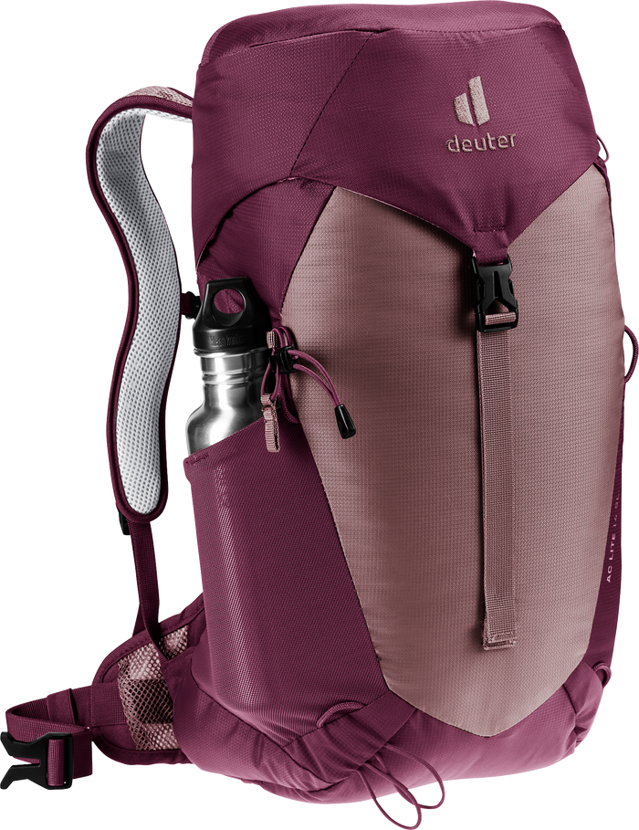 Deuter AC Lite 14 SL Women's Fit Lightweight Hiking Backpack - Ashrose Cassis
