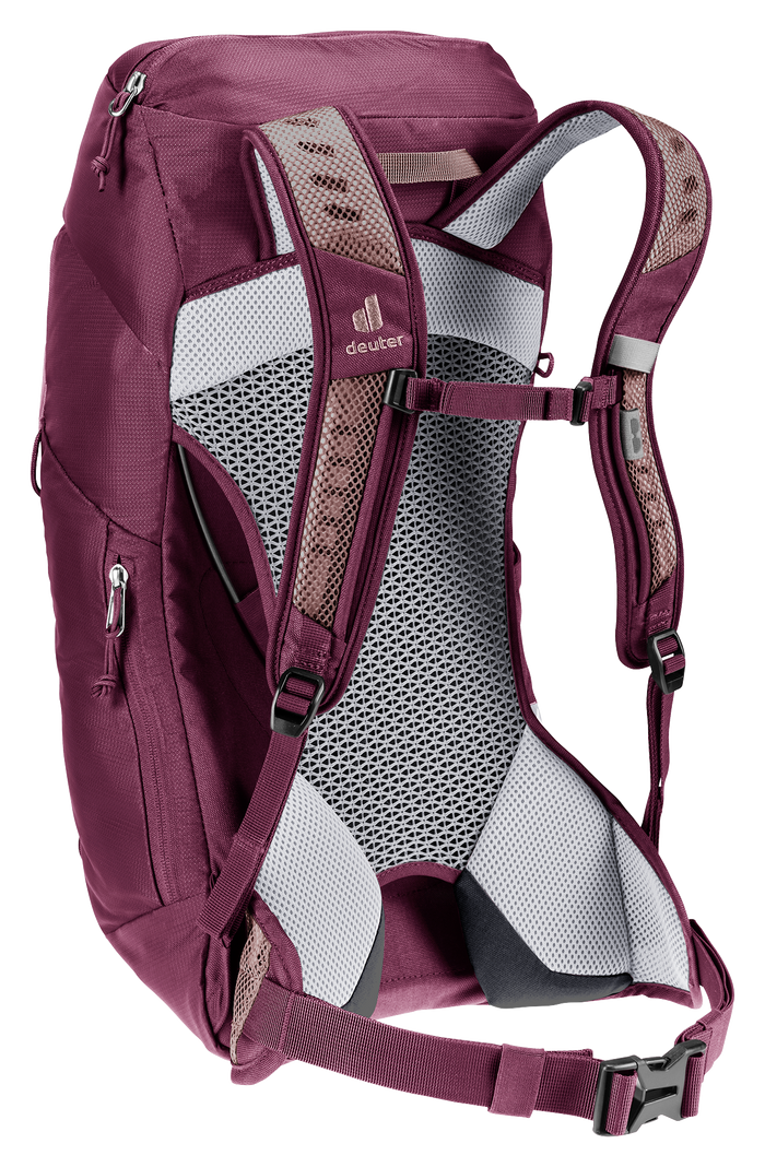 Deuter AC Lite 14 SL Women's Fit Lightweight Hiking Backpack - Ashrose Cassis