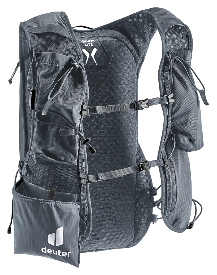 Deuter Ascender 7 Trail Running Backpack - Black