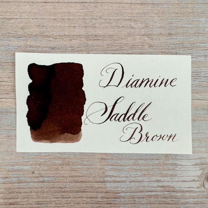 Diamine Saddle Brown - 80ml Bottled Ink